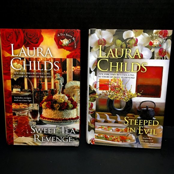 Tea Shop Mystery Book Series Accents Sweet Tea Revenge And Steeped